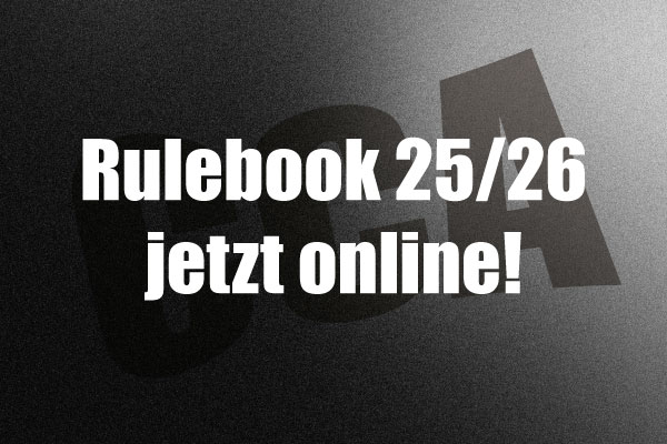 Neues Regelwerk für die Saison 2025/26 veröffentlicht